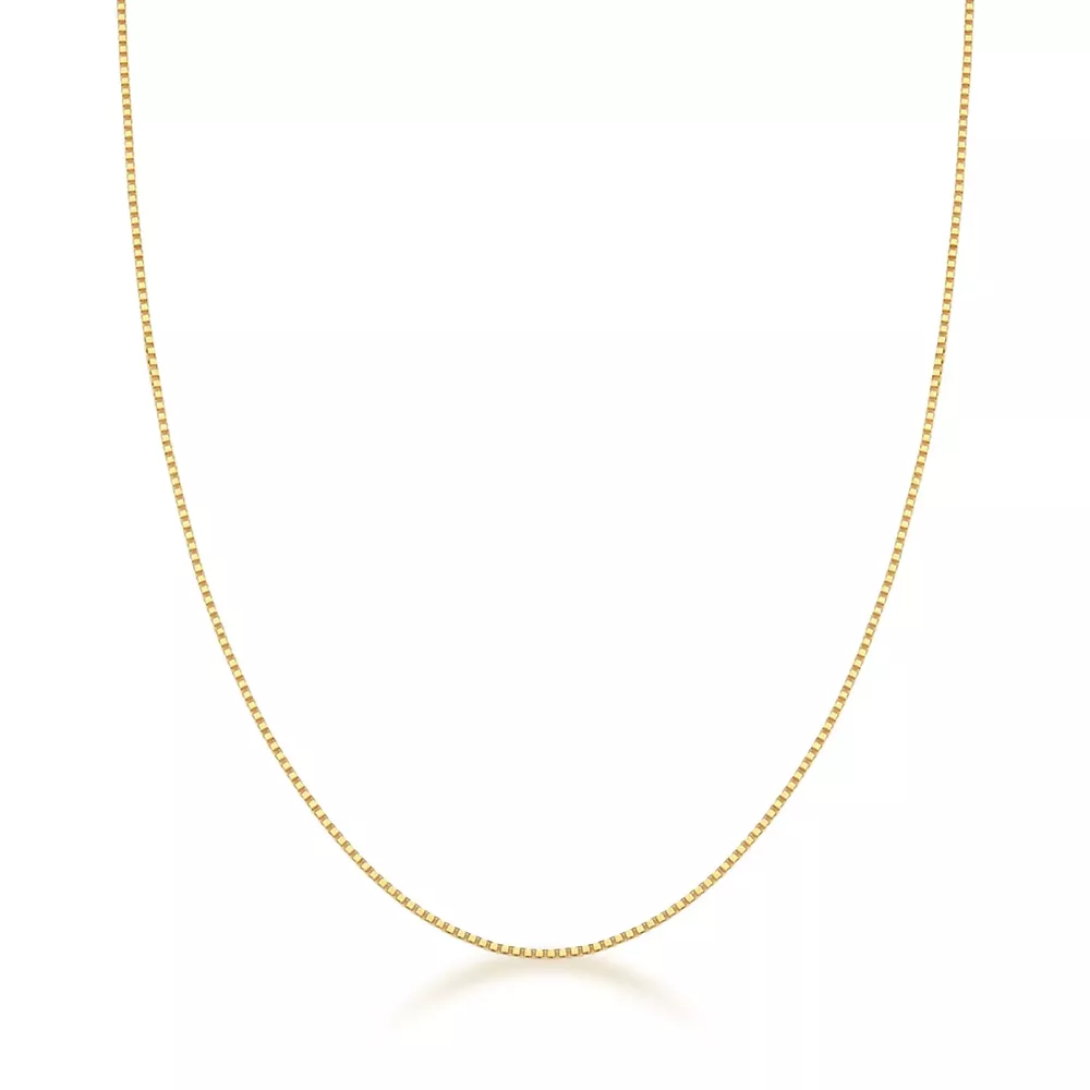 Corrente Veneziana Em Ouro 18k 45cm