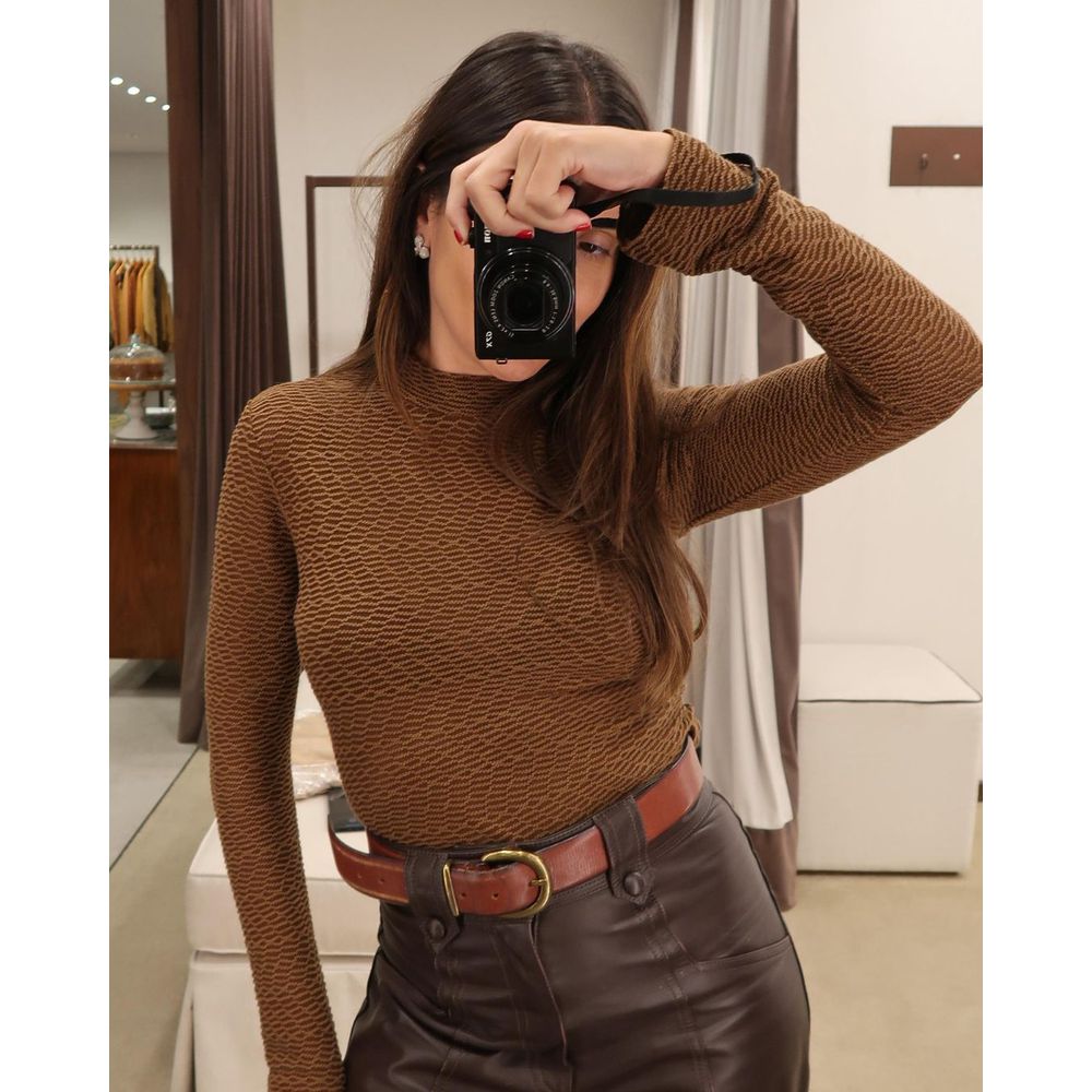 Blusa Virginia- Capuccino - MATIBRAND