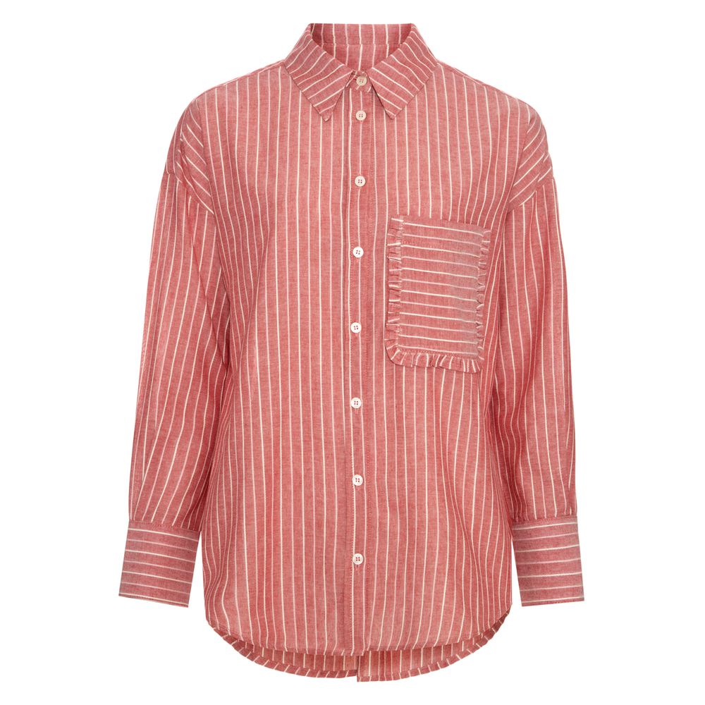 Camisa Cecilia - Listrada Vermelha - MATIBRAND