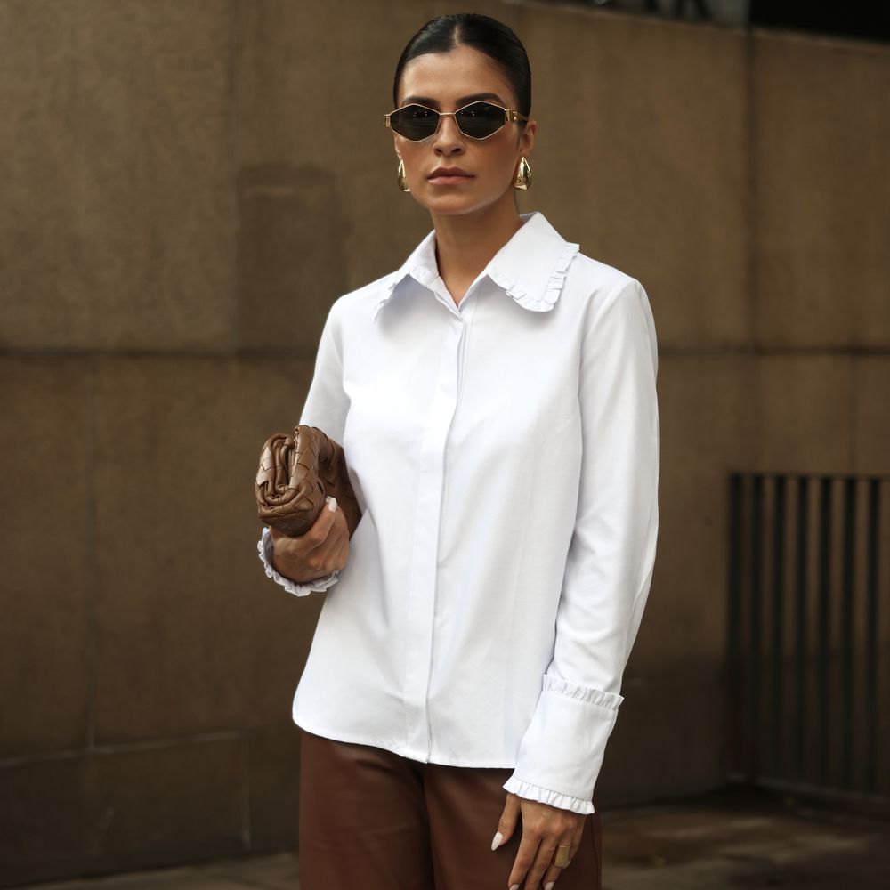 Camisa Fatima - Branco - MATIBRAND
