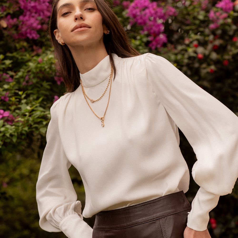 Camisa Odete- Branco - MATIBRAND