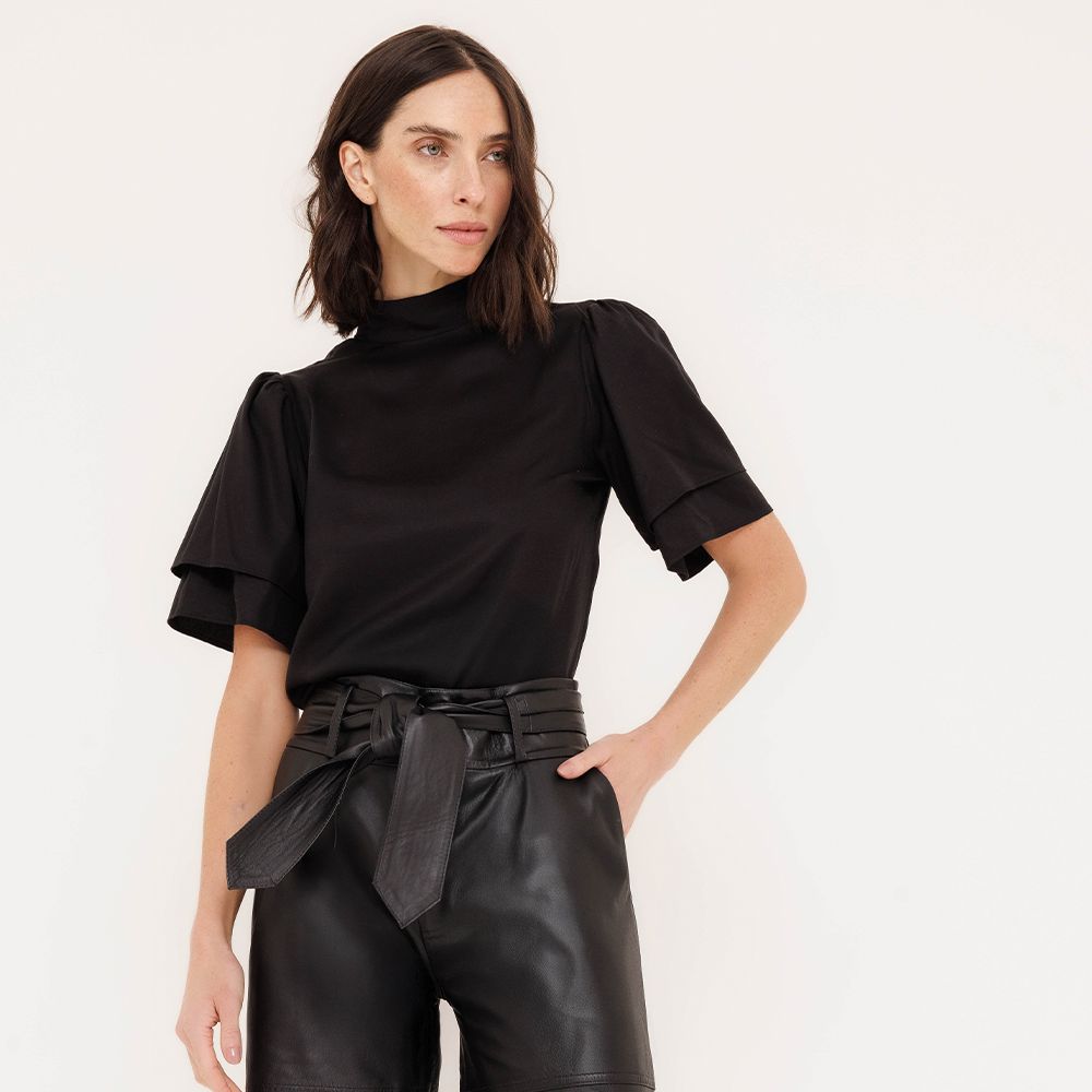 Blusa Fernanda - Preto - MATIBRAND