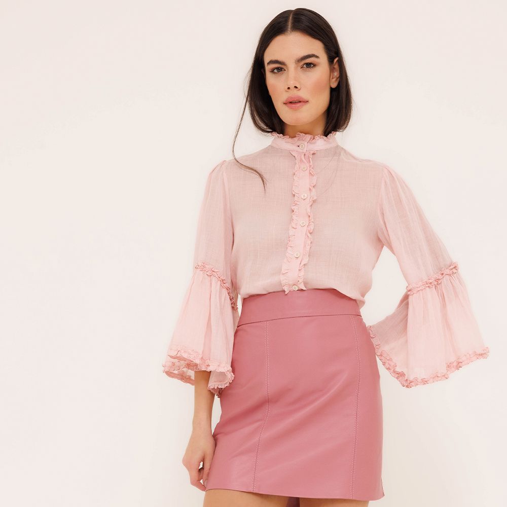 Camisa Marilia - Rosa Claro - MATIBRAND
