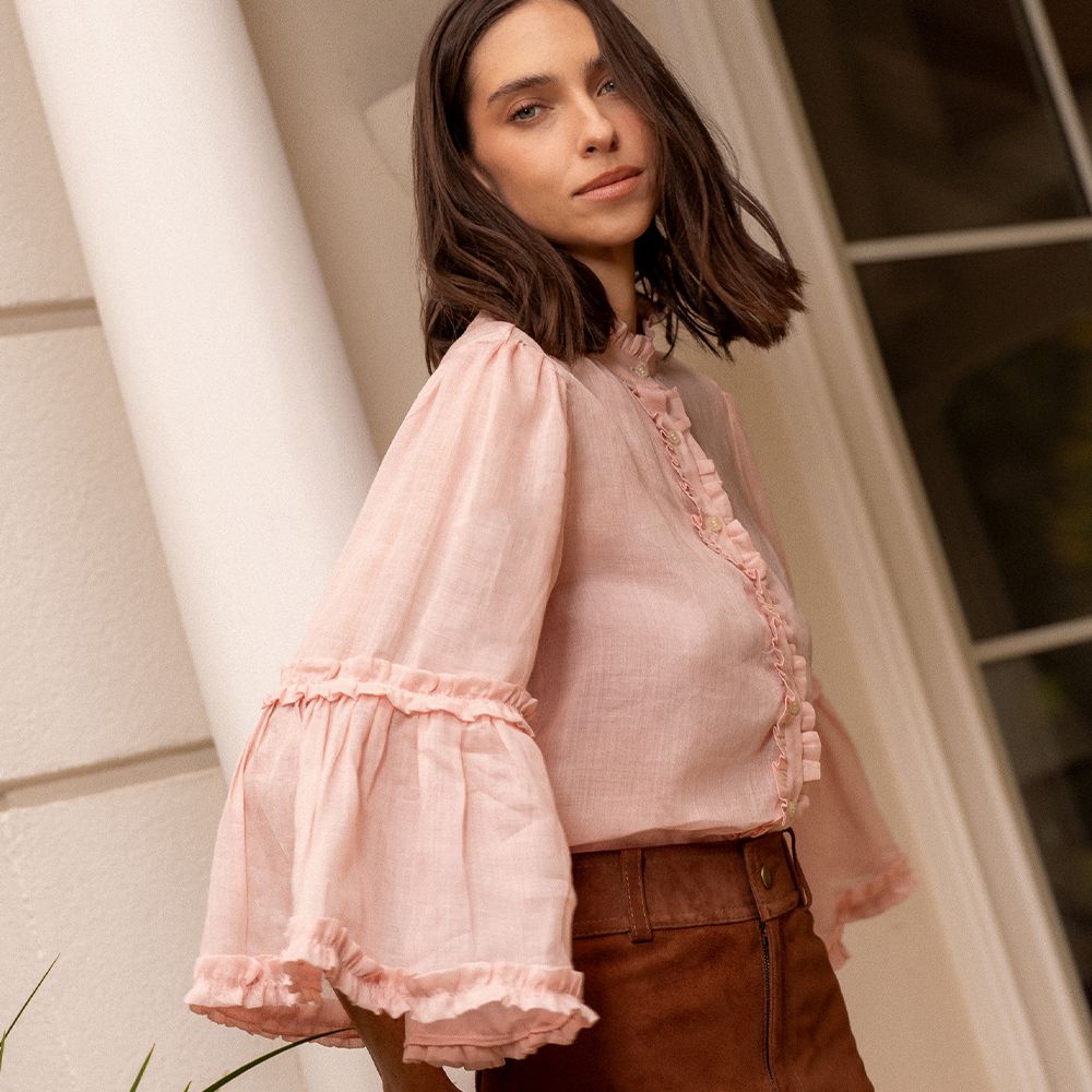 Camisa Marilia - Rosa Claro - MATIBRAND