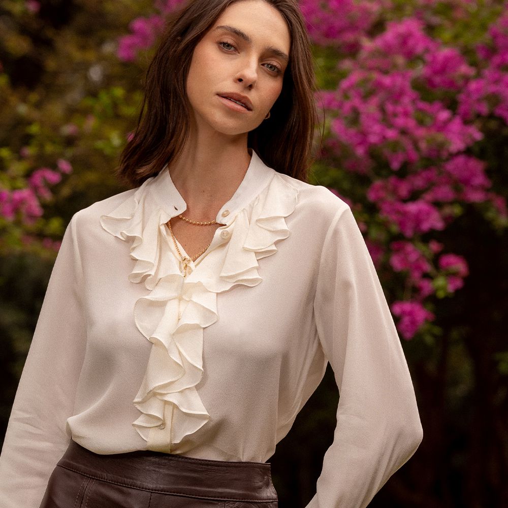 Camisa Olivia - Branco - MATIBRAND