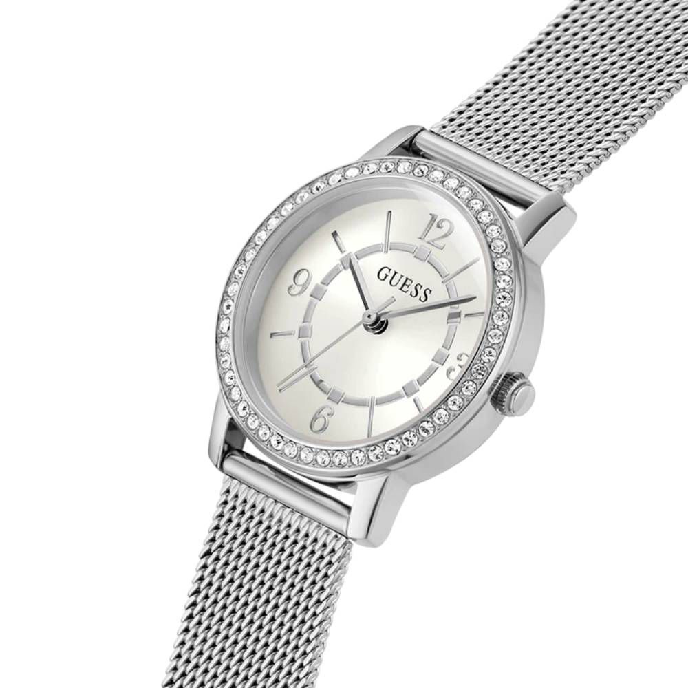 Relógio Masculino Guess Rosé Marrom Pulseira Couro