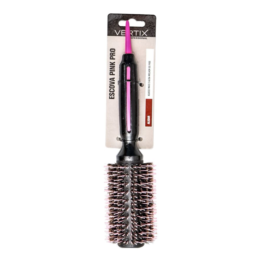 Escova Pink Pro 33 - Mistik Beauty Cosmetics