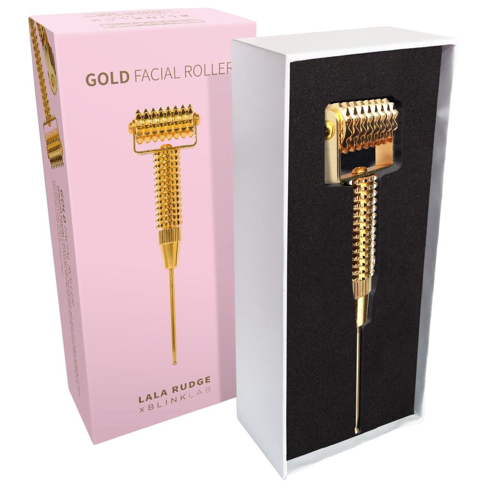 Gold Facial Roller - Mistik Beauty Cosmetics
