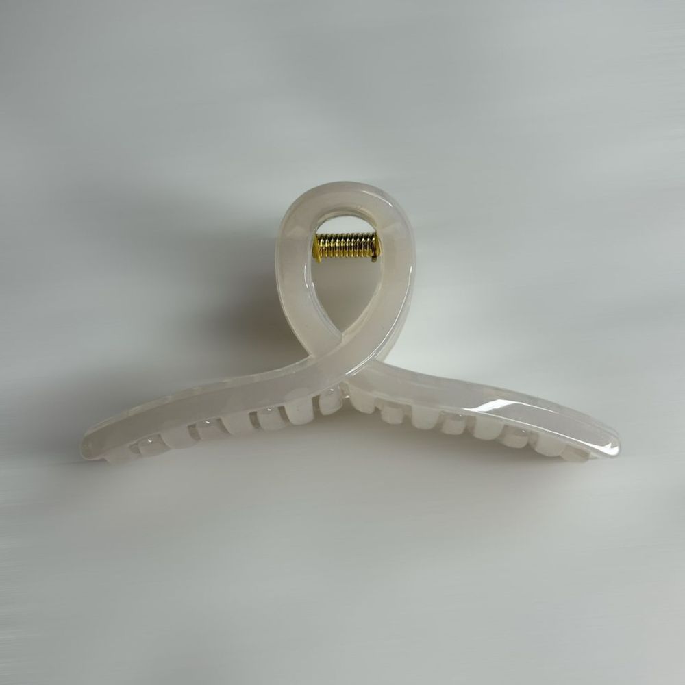 Presilha de Cabelo Off-White - Mistik Beauty Cosmetics