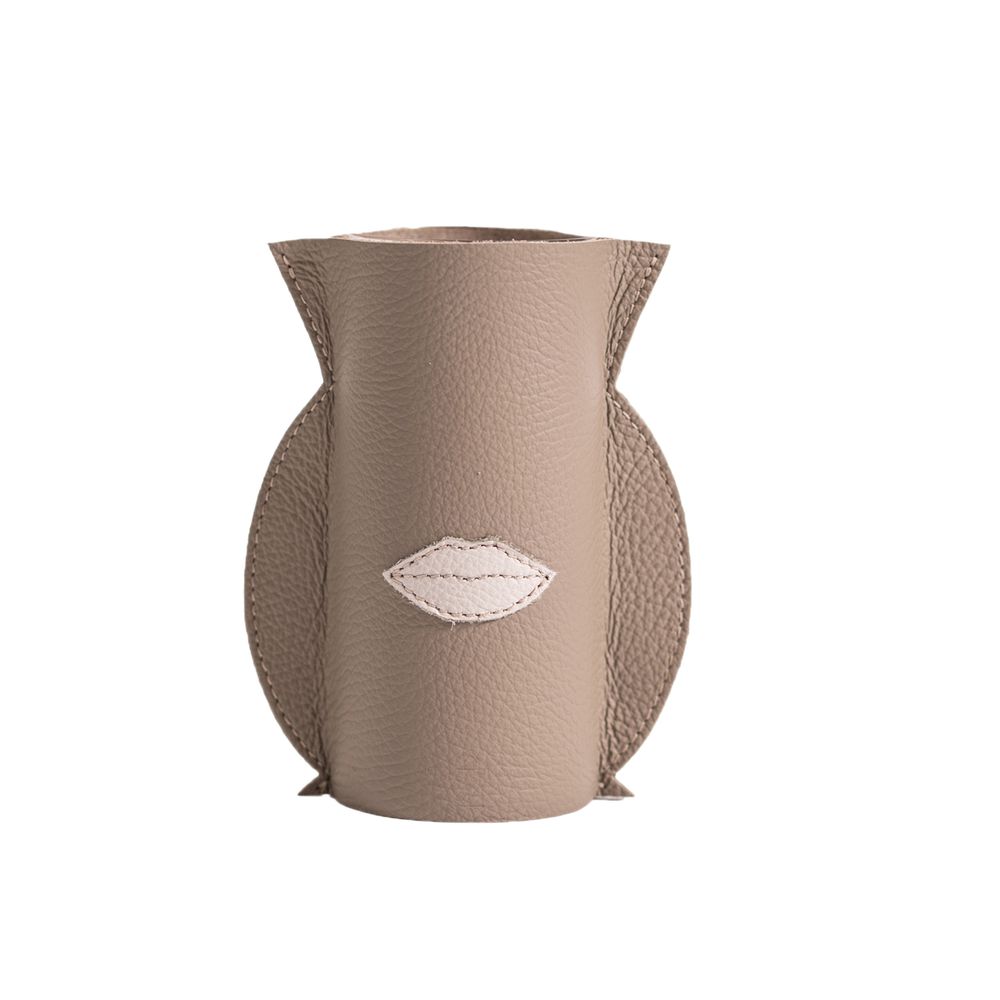 Porta Pincel Kiss - Fendi/Gelo - Mistik Beauty Cosmetics