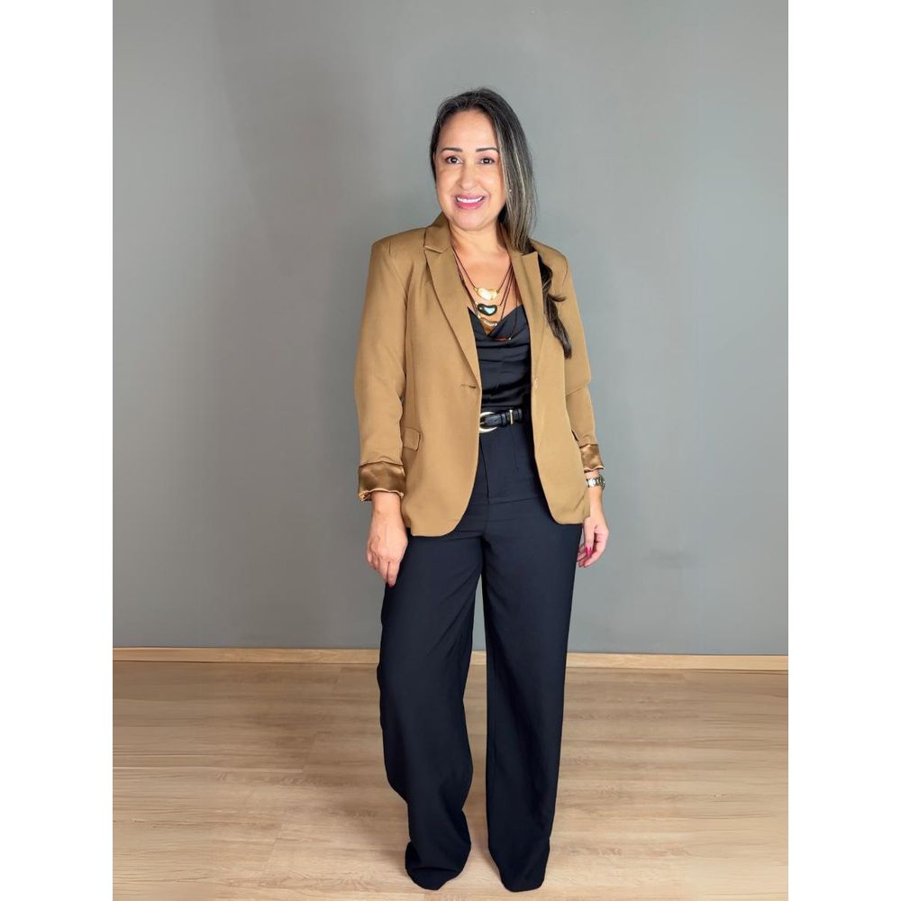 Blazer 1 Botão e Bolso REF:410339