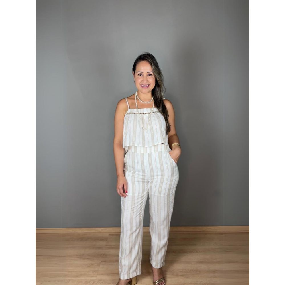 Conjunto Listrado Com Calça REF:990001