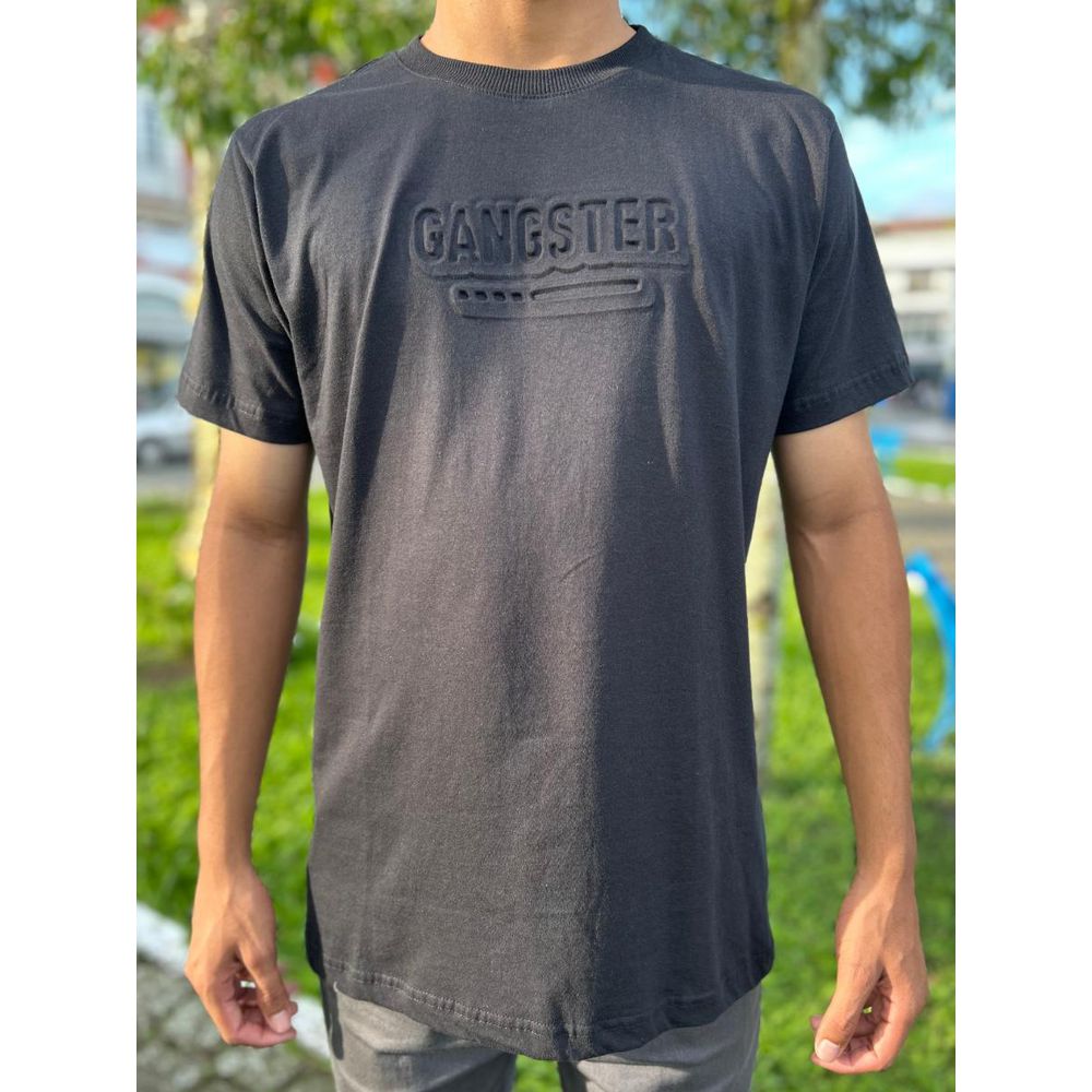 Camiseta Com Relevo Gangster REF:10163865