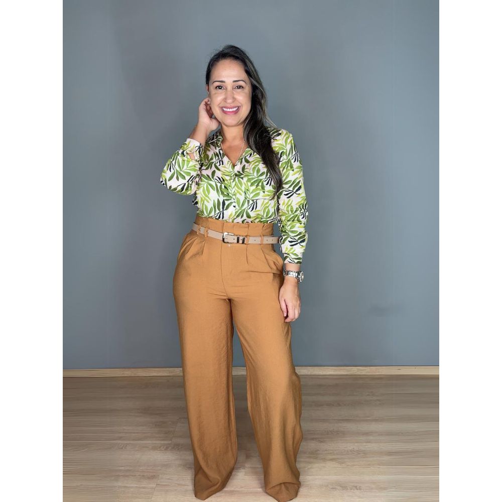 Camisa Estampada Viscose REF:410776