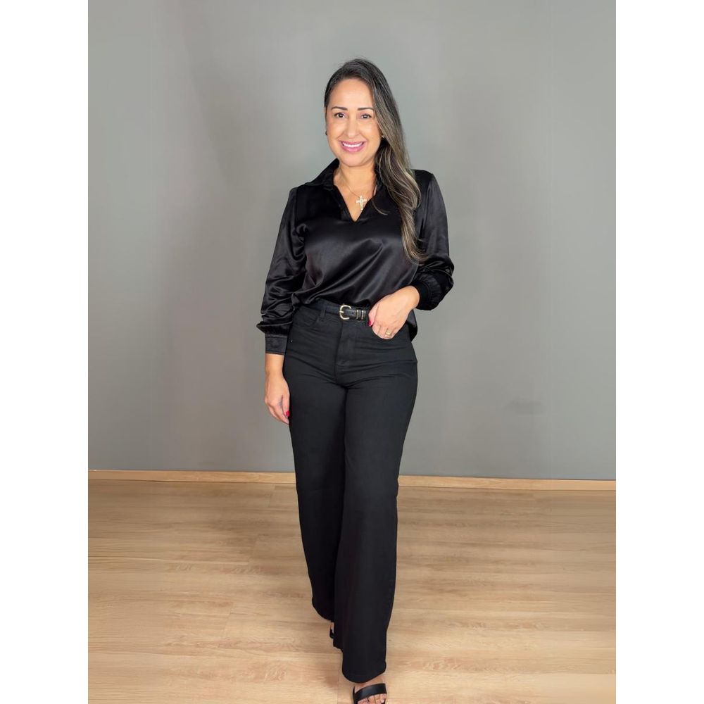 Blusa Cetim REF:410754