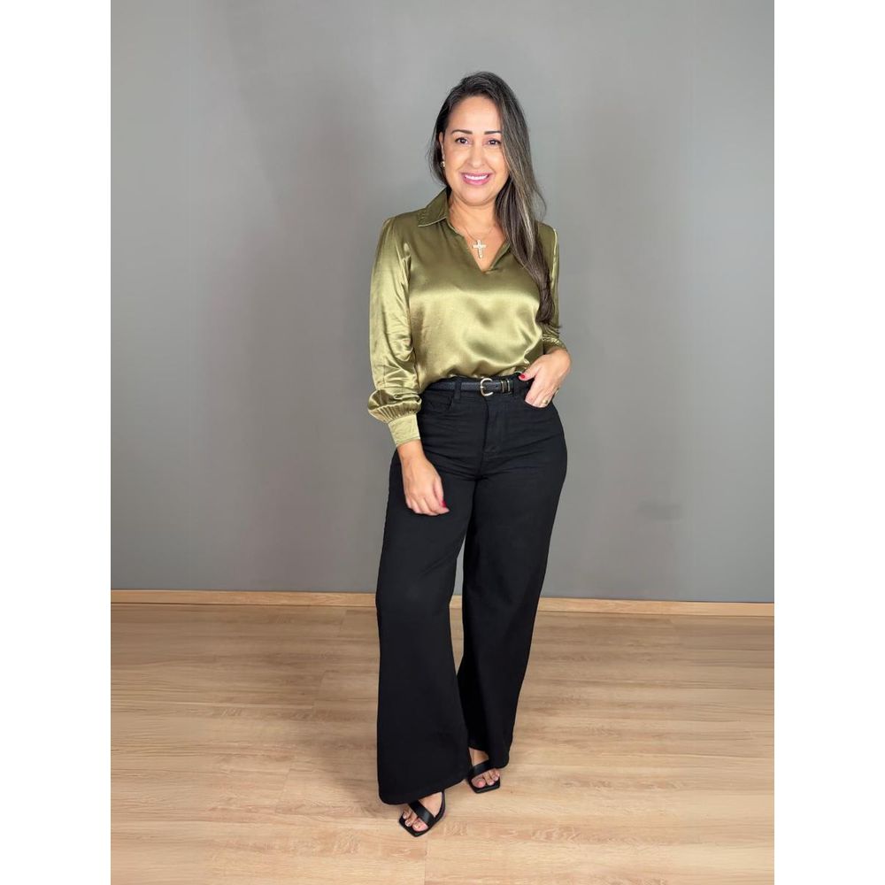Blusa Cetim REF:410754