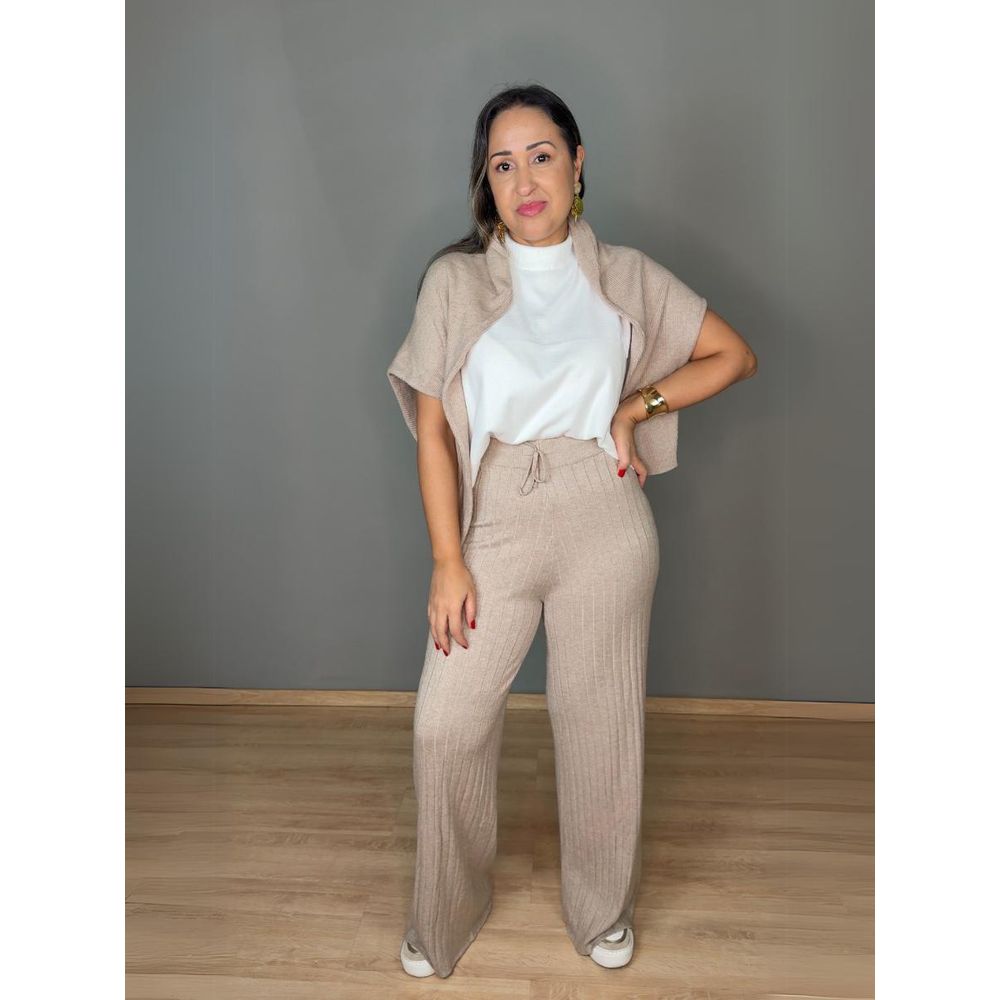 Conjunto Modal Pantalona Canelado REF:M5051