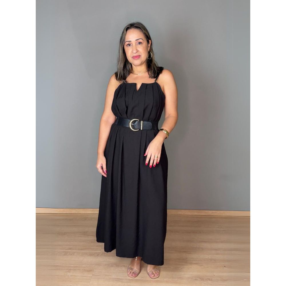 Vestido Alcinha Midi Amplo Marant REF:Z2534