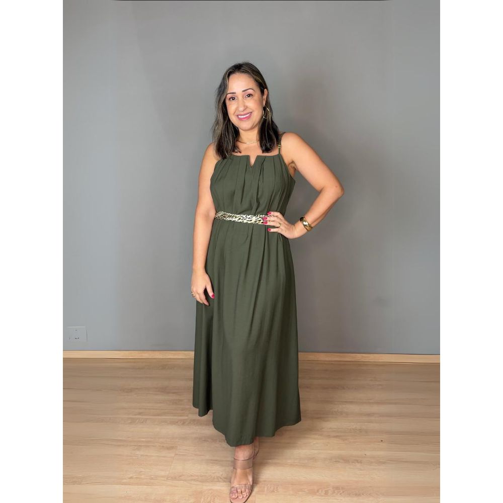 Vestido Alcinha Midi Amplo Marant REF:Z2534