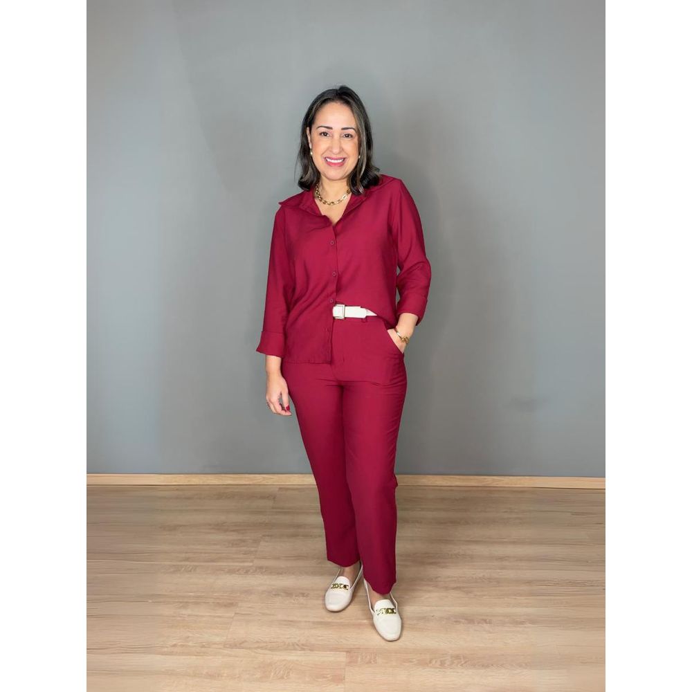 Conjunto Camisa Com Calça Marant REF:J8520