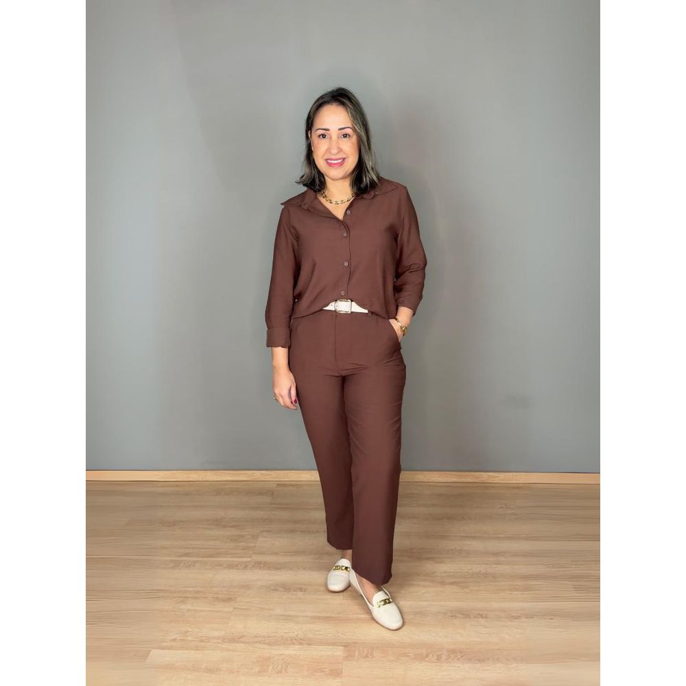 Conjunto Camisa Com Calça Marant REF:J8520