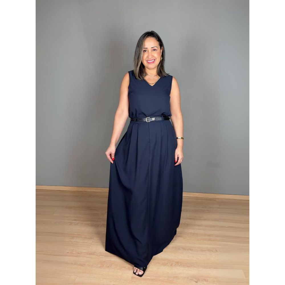 Conjunto Saia Longa Com Cinto REF:ME3022