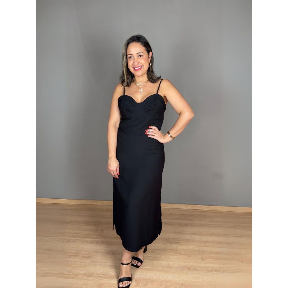 Vestido Alcinha Midi Marant REF:ZK1523