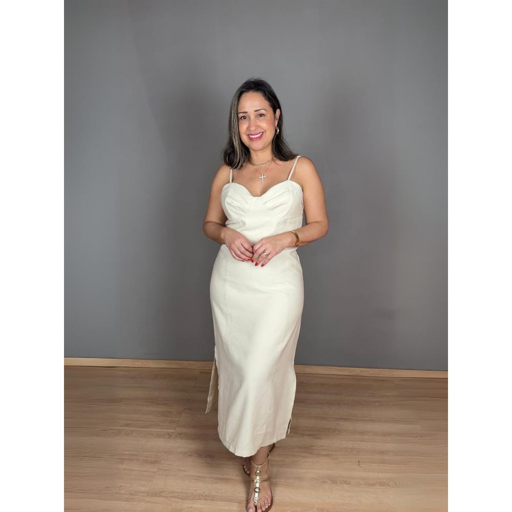 Vestido Alcinha Midi Marant REF:ZK1523