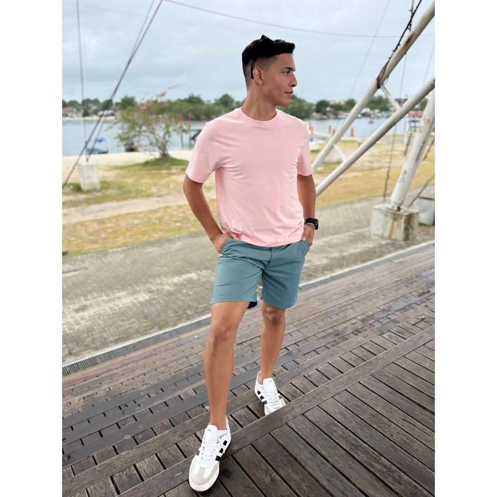 Bermuda Com Bolso Faca Microfibra REF:BMFK0450