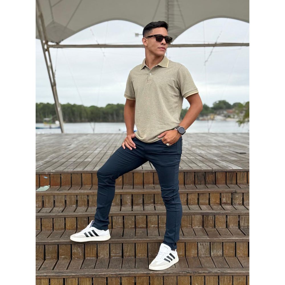 Calça Tradicional Microfibra REF:CLBD0200