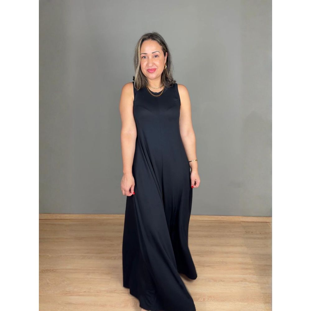 Vestido Longo Viscolycra REF:VS0451