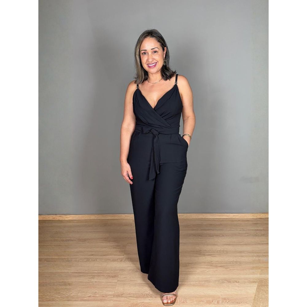 Macacão Alcinha Transpassado Marant REF:10008