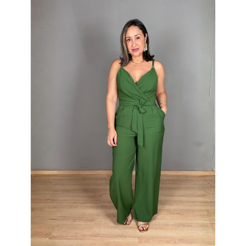 Macacão Alcinha Transpassado Marant REF:10008