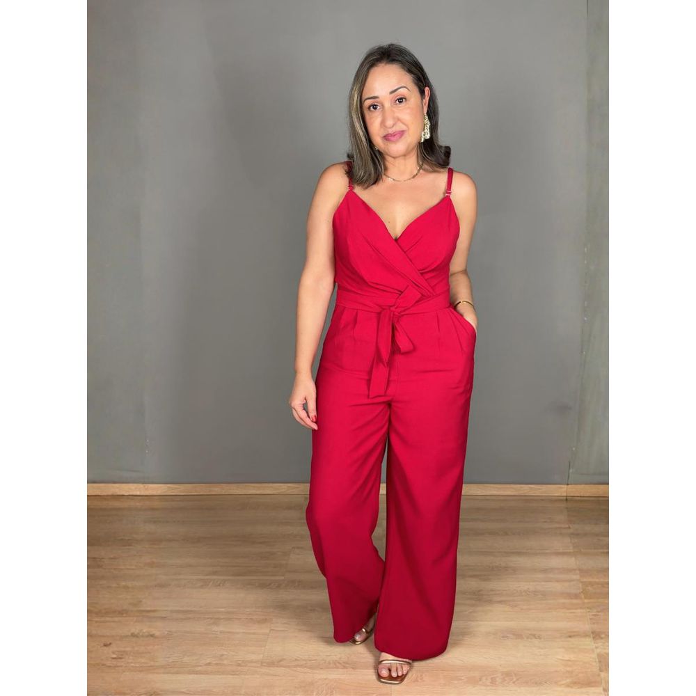 Macacão Alcinha Transpassado Marant REF:10008