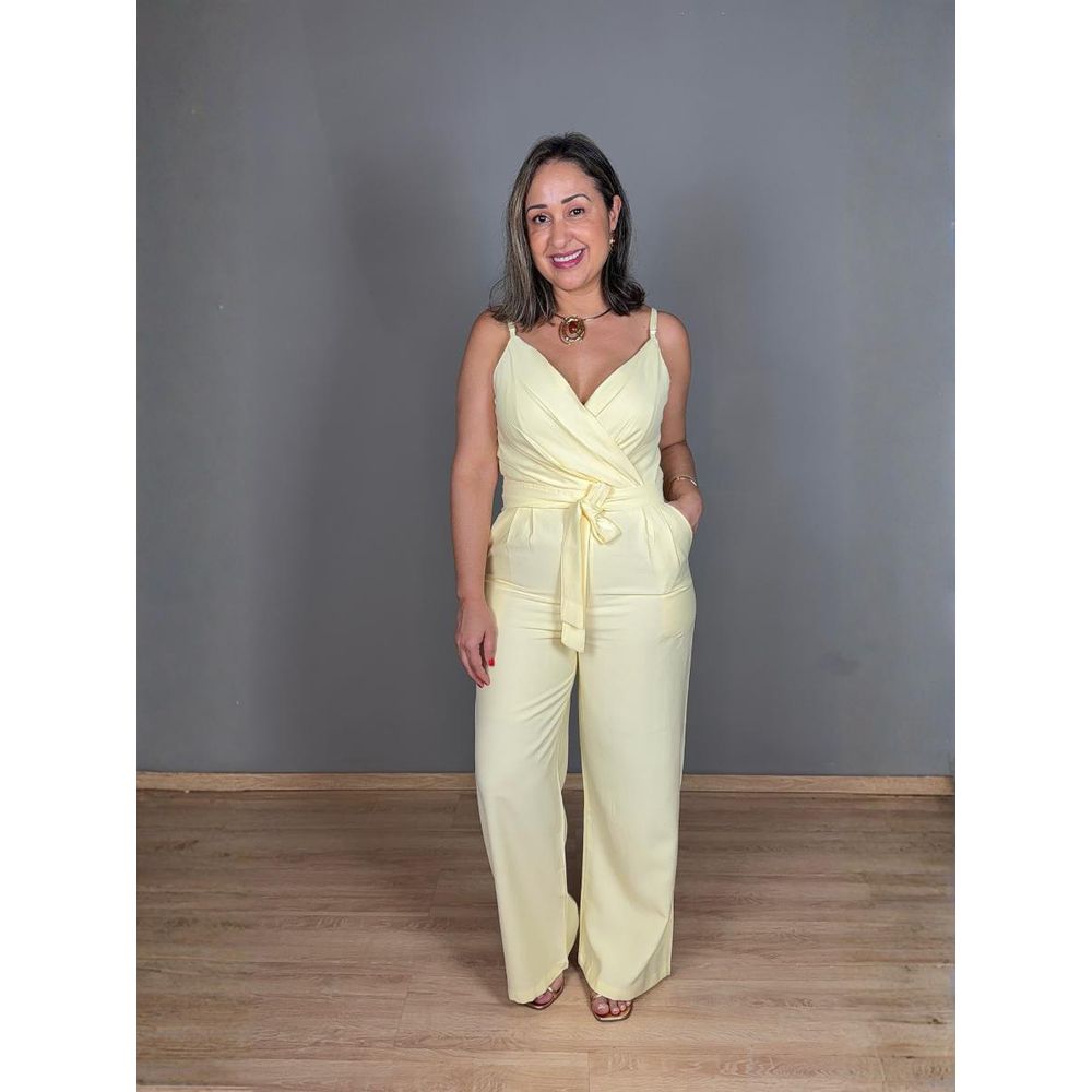 Macacão Alcinha Transpassado Marant REF:10008