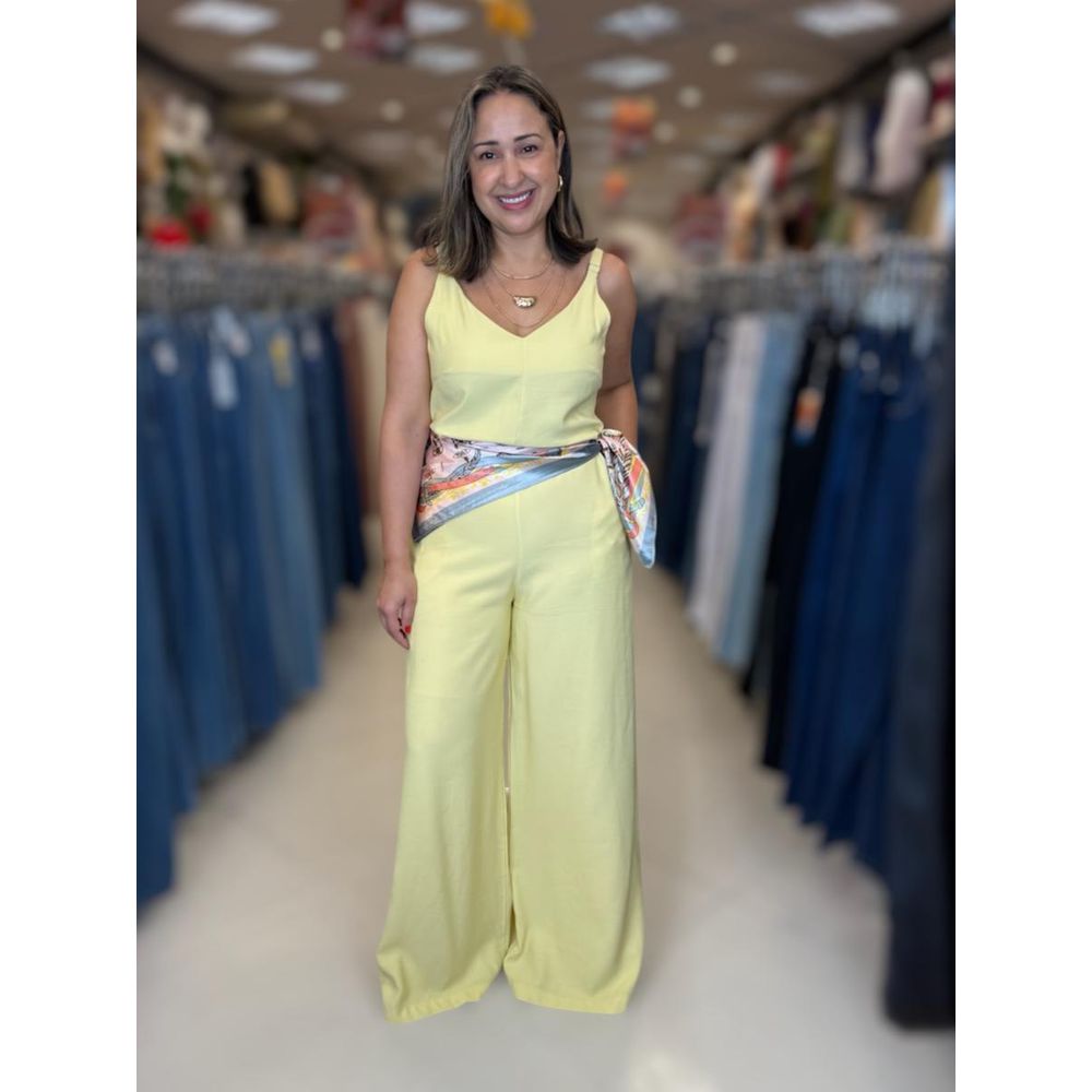 Macacão Alcinha Pantalona Marant REF:MC0531