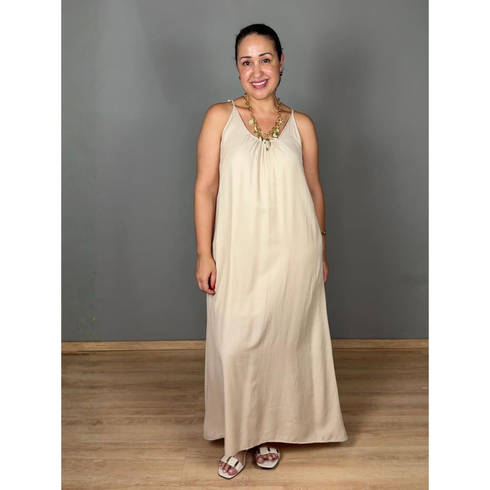 Vestido Alcinha Max Com Bolso REF:F2435