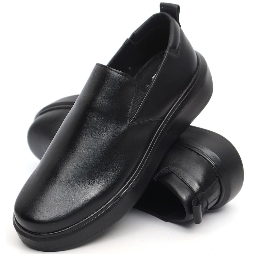 Sapato Iate Masculino Slip On Preto