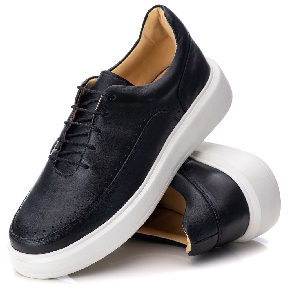 5500 Casual Masculino Milano Comfort Preto - Private Label