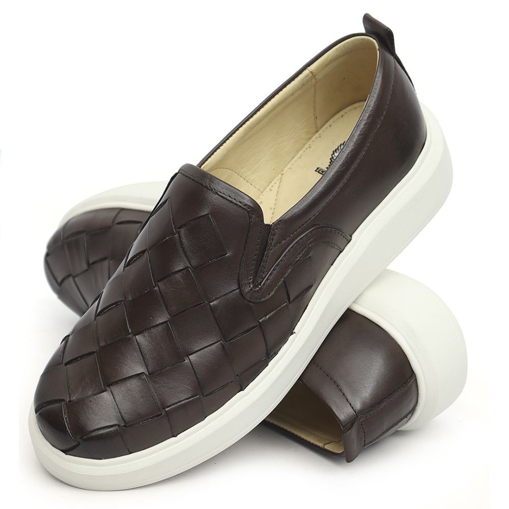 5508 Slip On Masculino Milano Tresse Manual Comfor... - Private Label