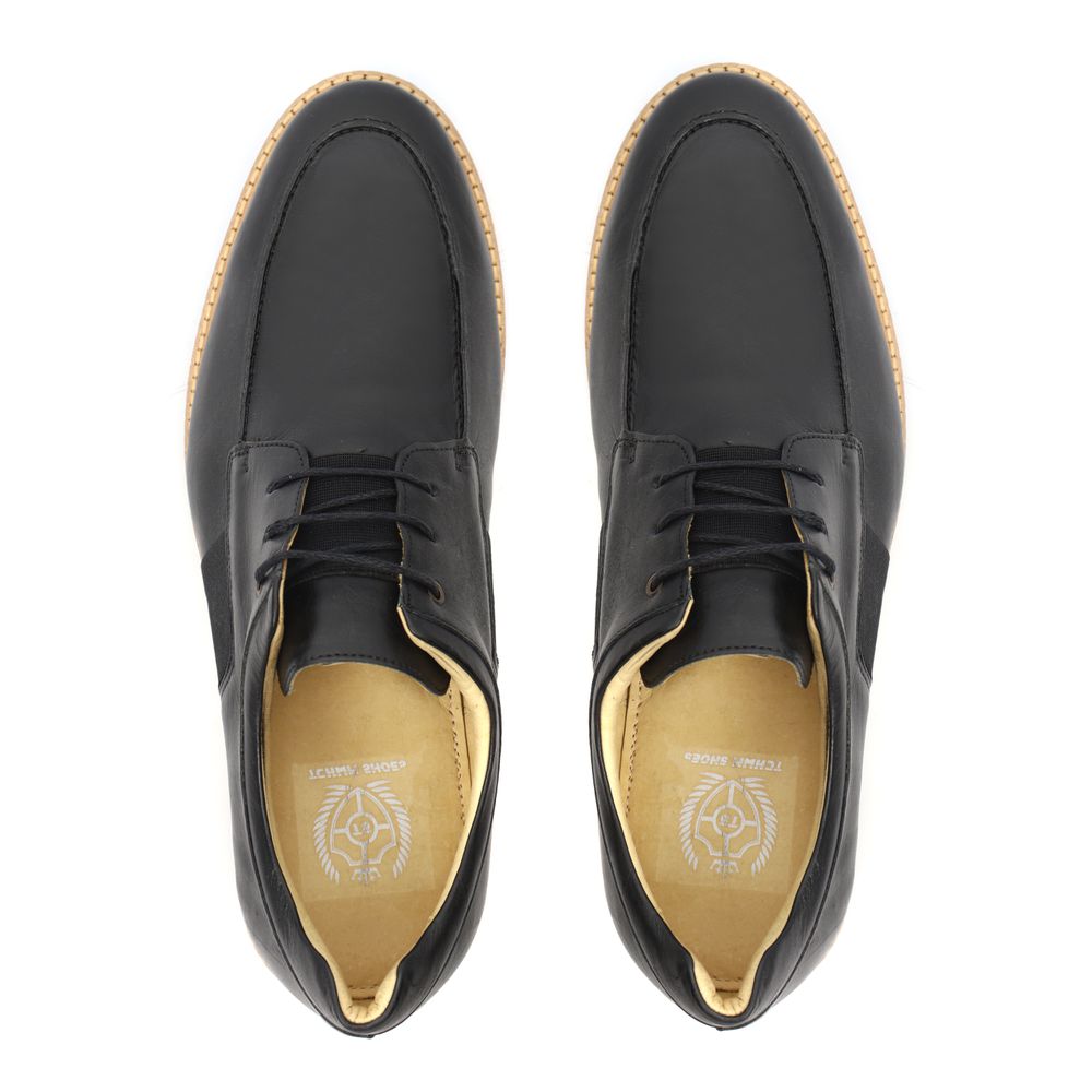 Sapato Loafer Elite Couro Premium Preto Chelsea | Private Label