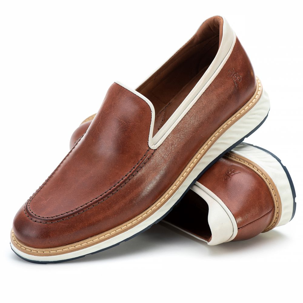 Sapato Masculino Elite Couro Premium Comfort Mouro - Private Label