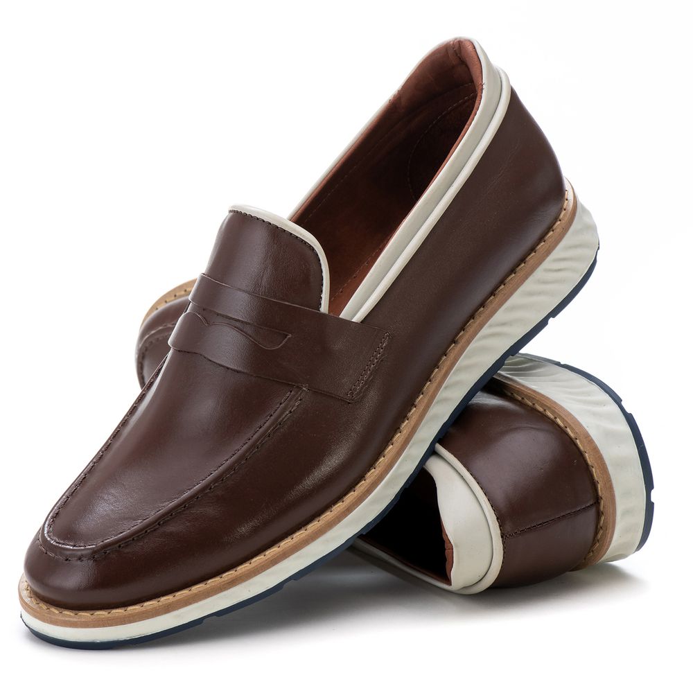 Sapato Masculino Casual Premium Café - Private Label