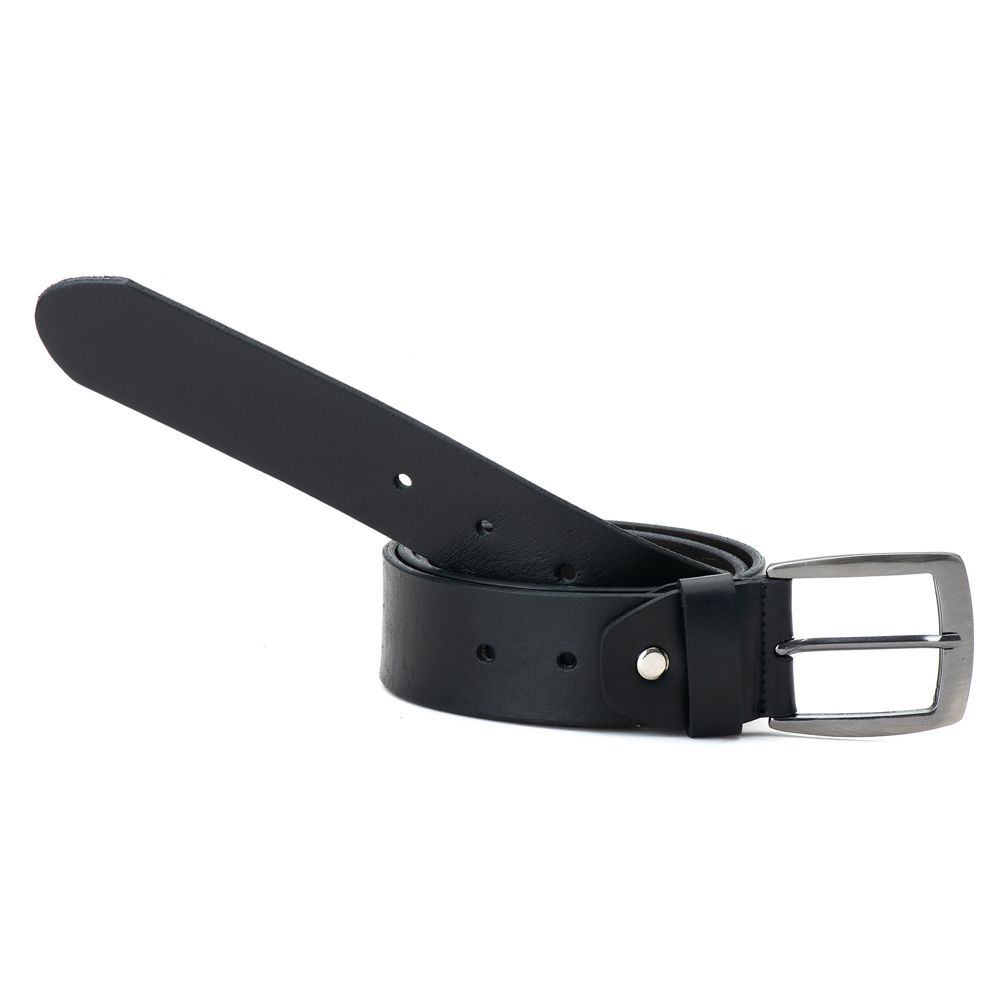 C50 CINTO PRETO FIVELA SIMPLES GRAFITE - Private Label