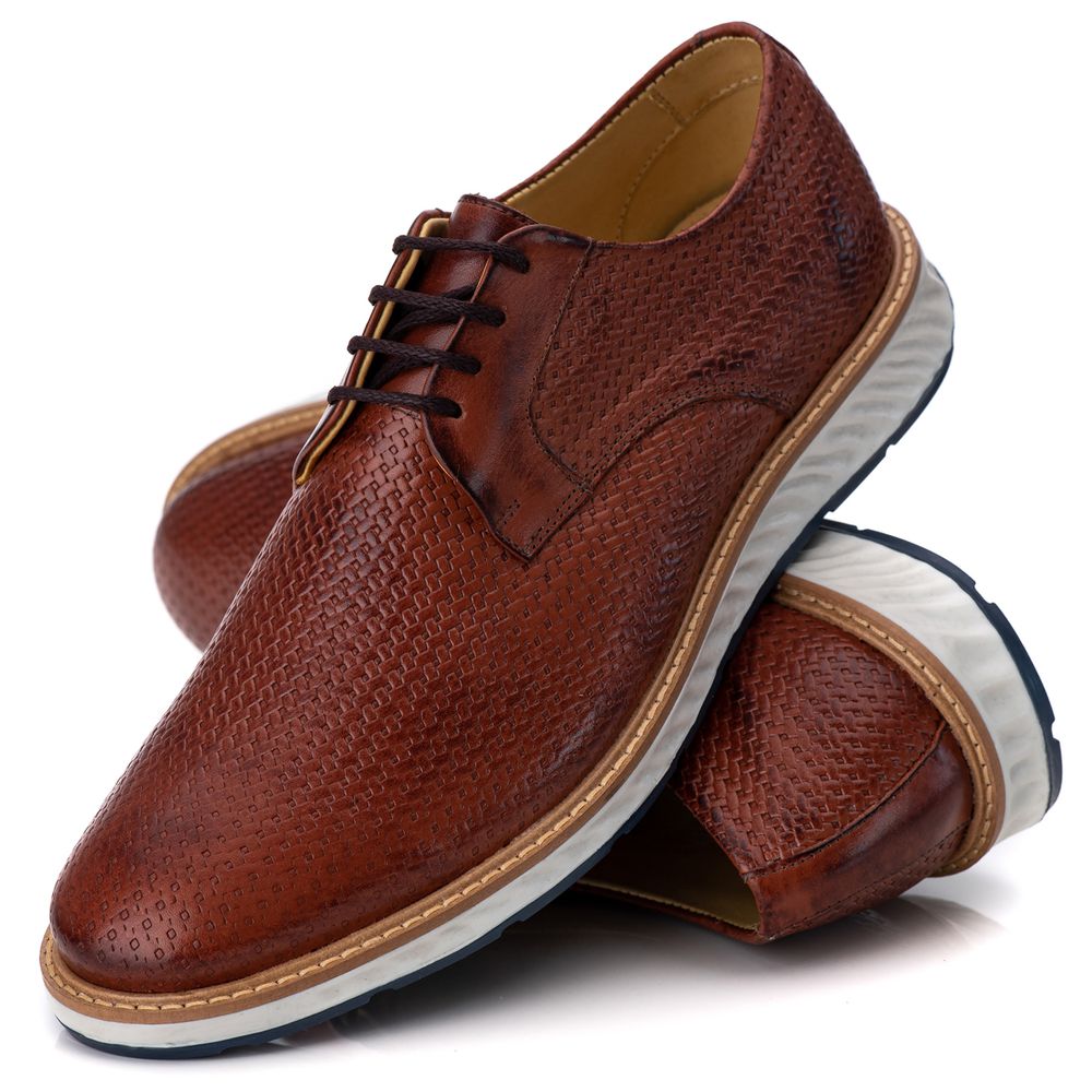 Loafer Elite Couro Premium Trice Havana - Private Label