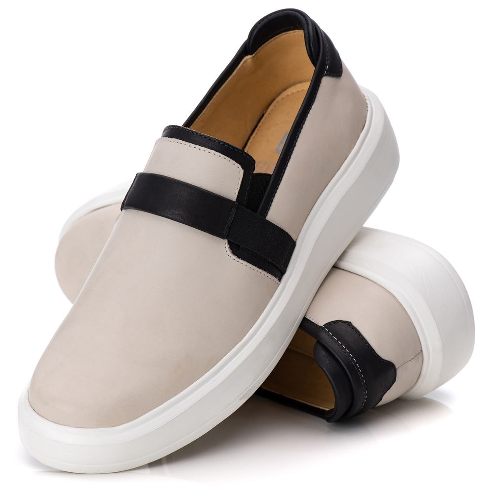 Iate Masculino Linha Premium Elite Off White - Private Label