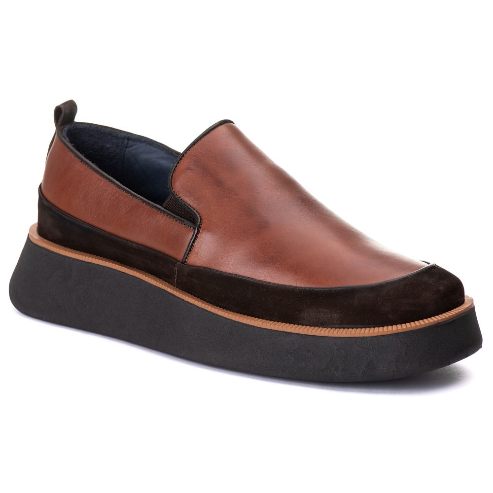 7706 Comfort/Nobuck Mouro/Café Alaska Preto - Private Label