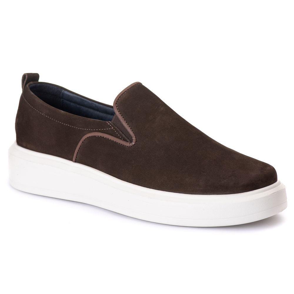 5511 Nobuck Café Milano Gelo - Private Label