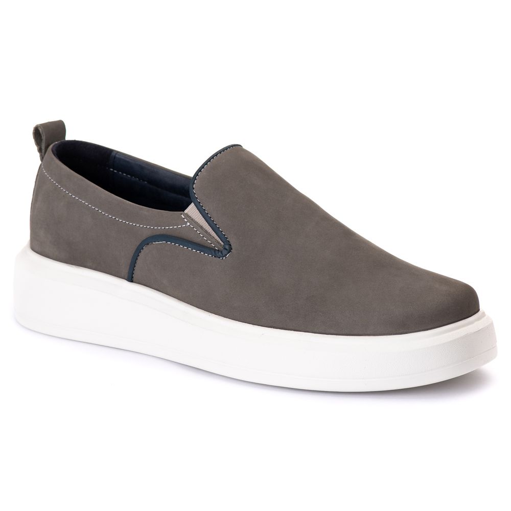 5511 Nobuck Cinza Milano Gelo Copia - Private Label