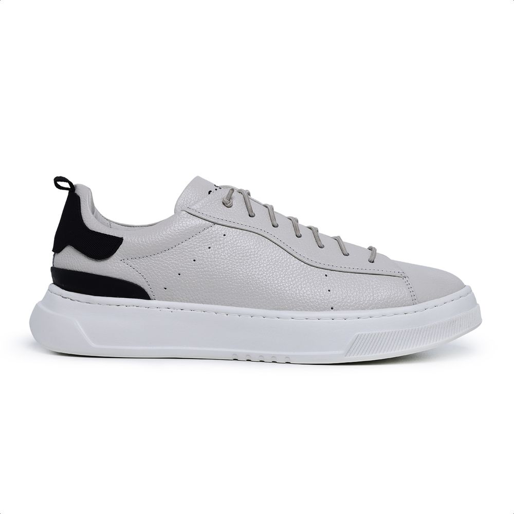 30003 Fly Off White Nobuck Preto Diamante Preto So... - Private Label